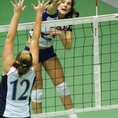 SCO 1 v 3 ENG (17-25, 25-23, 24-26, 16-25), Junior Women's International Volleyball Challenge (U20), Kelvin Hall International Sports Arena, Sat 19th Dec 2009