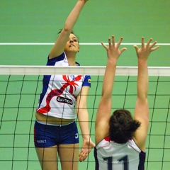 SCO 1 v 3 ENG (17-25, 25-23, 24-26, 16-25), Junior Women's International Volleyball Challenge (U20), Kelvin Hall International Sports Arena, Sat 19th Dec 2009