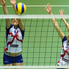 SCO 1 v 3 ENG (17-25, 25-23, 24-26, 16-25), Junior Women's International Volleyball Challenge (U20), Kelvin Hall International Sports Arena, Sat 19th Dec 2009