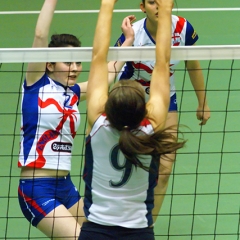 SCO 1 v 3 ENG (17-25, 25-23, 24-26, 16-25), Junior Women's International Volleyball Challenge (U20), Kelvin Hall International Sports Arena, Sat 19th Dec 2009