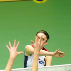 SCO 1 v 3 ENG (17-25, 25-23, 24-26, 16-25), Junior Women's International Volleyball Challenge (U20), Kelvin Hall International Sports Arena, Sat 19th Dec 2009