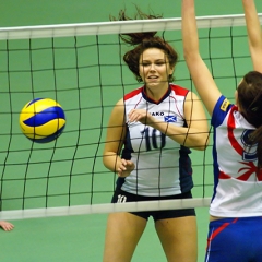 SCO 1 v 3 ENG (17-25, 25-23, 24-26, 16-25), Junior Women's International Volleyball Challenge (U20), Kelvin Hall International Sports Arena, Sat 19th Dec 2009