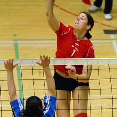 Scottish Volleyball Association Women's National Cup Semi-Final, Su Ragazzi 3 v 0 North Grampian (25-15, 25-12, 25-23), Kelvin Hall ISA, Glasgow, Sun 7th Mar 2010