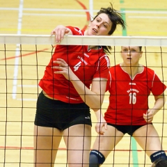 Scottish Volleyball Association Women's National Cup Semi-Final, Su Ragazzi 3 v 0 North Grampian (25-15, 25-12, 25-23), Kelvin Hall ISA, Glasgow, Sun 7th Mar 2010