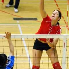 Scottish Volleyball Association Women's National Cup Semi-Final, Su Ragazzi 3 v 0 North Grampian (25-15, 25-12, 25-23), Kelvin Hall ISA, Glasgow, Sun 7th Mar 2010