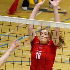 Scottish Volleyball Association Women's National Cup Semi-Final, Su Ragazzi 3 v 0 North Grampian (25-15, 25-12, 25-23), Kelvin Hall ISA, Glasgow, Sun 7th Mar 2010