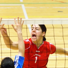 Scottish Volleyball Association Women's National Cup Semi-Final, Su Ragazzi 3 v 0 North Grampian (25-15, 25-12, 25-23), Kelvin Hall ISA, Glasgow, Sun 7th Mar 2010