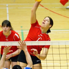 Scottish Volleyball Association Women's National Cup Semi-Final, Su Ragazzi 3 v 0 North Grampian (25-15, 25-12, 25-23), Kelvin Hall ISA, Glasgow, Sun 7th Mar 2010