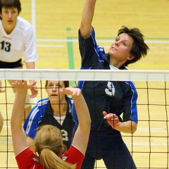 Scottish Volleyball Association Women's National Cup Semi-Final, Su Ragazzi 3 v 0 North Grampian (25-15, 25-12, 25-23), Kelvin Hall ISA, Glasgow, Sun 7th Mar 2010