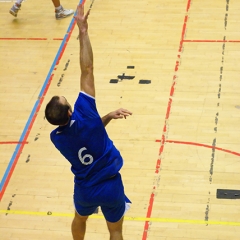 Scottish Volleyball Association Men's National Cup Semi-Final, City of Edinburgh 0 v 3 City of Glasgow Ragazzi (20-25, 18-25, 23-25), Kelvin Hall ISA, Glasgow, Sun 7th Mar 2010