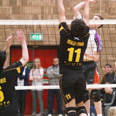 Under 19 Boys Junior National League Playoff Semi-Final, South Ayrshire 2 - 1 Marr (25-19, 23-25, 15-13), Wishaw Sports Centre, Sun 28th March 2010