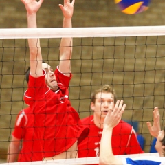 Scottish Volleyball Association Men's Plate Final, Sat 24th April 2010, Wishaw Sports Centre.
Grassmarket Jets 2 v 3 Su Ragazzi II (25-22, 25-21, 10-25, 22-25, 7-15)