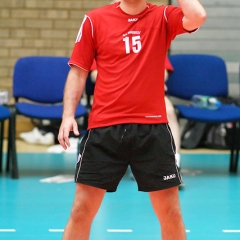 Scottish Volleyball Association Men's Plate Final, Sat 24th April 2010, Wishaw Sports Centre.
Grassmarket Jets 2 v 3 Su Ragazzi II (25-22, 25-21, 10-25, 22-25, 7-15)