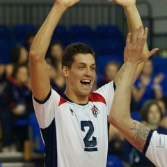 2011 Men's CEV European Volleyball Championships, Round 1, 2nd Leg, GBR 3 v 0 AZE (25-18, 25-12, 25-18), English Institute of Sport Sheffield, Sat 15th May 2010