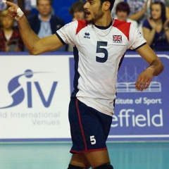 2011 Men's CEV European Volleyball Championships, Round 1, 2nd Leg, GBR 3 v 0 AZE (25-18, 25-12, 25-18), English Institute of Sport Sheffield, Sat 15th May 2010