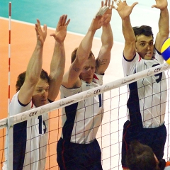 2011 Men's CEV European Volleyball Championships, Round 1, 2nd Leg, GBR 3 v 0 AZE (25-18, 25-12, 25-18), English Institute of Sport Sheffield, Sat 15th May 2010