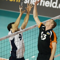 2011 Men's CEV European Volleyball Championships, Round 1, 2nd Leg, GBR 3 v 0 AZE (25-18, 25-12, 25-18), English Institute of Sport Sheffield, Sat 15th May 2010