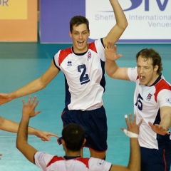 2011 Men's CEV European Volleyball Championships, Round 1, 2nd Leg, GBR 3 v 0 AZE (25-18, 25-12, 25-18), English Institute of Sport Sheffield, Sat 15th May 2010