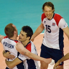 2011 Men's CEV European Volleyball Championships, Round 1, 2nd Leg, GBR 3 v 0 AZE (25-18, 25-12, 25-18), English Institute of Sport Sheffield, Sat 15th May 2010