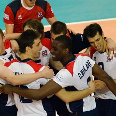 2011 Men's CEV European Volleyball Championships, Round 1, 2nd Leg, GBR 3 v 0 AZE (25-18, 25-12, 25-18), English Institute of Sport Sheffield, Sat 15th May 2010