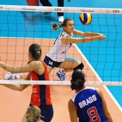 CEV Women's 2011 European Volleyball Championships, Round 2, Pool C, 2nd Leg, Slovakia 3 v 2 Great Britain (27-25, 26-28, 17-25, 28-26, 15-9), Ponds Forge, Sheffield, Friday 28th May 2010.