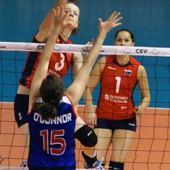 CEV Women's 2011 European Volleyball Championships, Round 2, Pool C, 2nd Leg, Slovakia 3 v 2 Great Britain (27-25, 26-28, 17-25, 28-26, 15-9), Ponds Forge, Sheffield, Friday 28th May 2010.