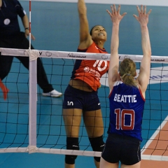 CEV Women's 2011 European Volleyball Championships, Round 2, Pool C, 2nd Leg, Slovakia 3 v 2 Great Britain (27-25, 26-28, 17-25, 28-26, 15-9), Ponds Forge, Sheffield, Friday 28th May 2010.