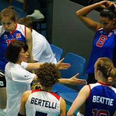 CEV Women's 2011 European Volleyball Championships, Round 2, Pool C, 2nd Leg, Slovakia 3 v 2 Great Britain (27-25, 26-28, 17-25, 28-26, 15-9), Ponds Forge, Sheffield, Friday 28th May 2010.