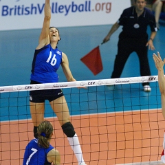 CEV Women's 2011 European Volleyball Championships, Round 2, Pool C, 2nd Leg, Great Britain 2 v 3 Israel (17-25, 12-25, 25-19, 22-25), Ponds Forge, Sheffield, Saturday 29th May 2010.