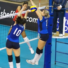 CEV Women's 2011 European Volleyball Championships, Round 2, Pool C, 2nd Leg, Great Britain 1 v 3 Israel (17-25, 12-25, 25-19, 22-25), Ponds Forge, Sheffield, Saturday 29th May 2010.