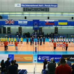 CEV Women's 2011 European Volleyball Championships, Round 2, Pool C, 2nd Leg, Great Britain 0 v 3 Ukraine (10-25, 18-25, 15-25), Ponds Forge, Sheffield, Sunday 29th May 2010.