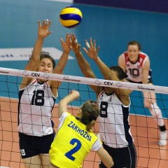 CEV Women's 2011 European Volleyball Championships, Round 2, Pool C, 2nd Leg, Great Britain 0 v 3 Ukraine (10-25, 18-25, 15-25), Ponds Forge, Sheffield, Sunday 29th May 2010.