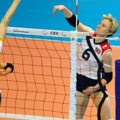 CEV Women's 2011 European Volleyball Championships, Round 2, Pool C, 2nd Leg, Great Britain 0 v 3 Ukraine (10-25, 18-25, 15-25), Ponds Forge, Sheffield, Sunday 29th May 2010.