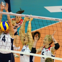 CEV Women's 2011 European Volleyball Championships, Round 2, Pool C, 2nd Leg, Great Britain 0 v 3 Ukraine (10-25, 18-25, 15-25), Ponds Forge, Sheffield, Sunday 29th May 2010.