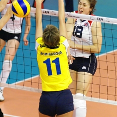 CEV Women's 2011 European Volleyball Championships, Round 2, Pool C, 2nd Leg, Great Britain 0 v 3 Ukraine (10-25, 18-25, 15-25), Ponds Forge, Sheffield, Sunday 29th May 2010.