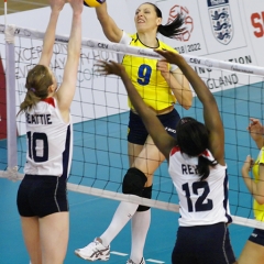 CEV Women's 2011 European Volleyball Championships, Round 2, Pool C, 2nd Leg, Great Britain 0 v 3 Ukraine (10-25, 18-25, 15-25), Ponds Forge, Sheffield, Sunday 29th May 2010.