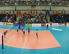 CEV Men's 2010 European League, Pool A, 3rd Leg, Great Britain 3 v 1 Romania (21-25, 25-18, 25-18, 25-16), K2, Crawley, Sat 19th June 2010.