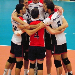 CEV Men's 2010 European League, Pool A, 3rd Leg, Great Britain 3 v 1 Romania (21-25, 25-18, 25-18, 25-16), K2, Crawley, Sat 19th June 2010.