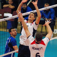 CEV Men's 2010 European League, Pool A, 3rd Leg, Great Britain 3 v 1 Romania (21-25, 25-18, 25-18, 25-16), K2, Crawley, Sat 19th June 2010.