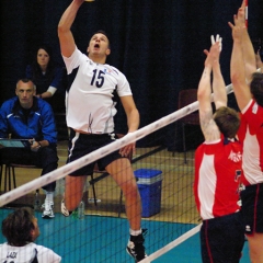 CEV Men's 2010 European League, Pool A, 3rd Leg, Great Britain 2 v 3 Romania (25-23, 15-25, 21-25, 25-22, 10-15), K2, Crawley, Sun 20th June 2010.