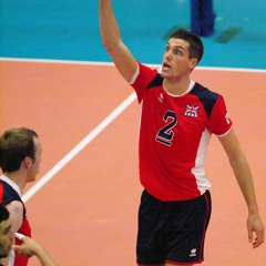 CEV Men's 2010 European League, Pool A, 3rd Leg, Great Britain 2 v 3 Romania, K2, Crawley, Sun 20th June 2010.