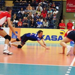 CEV Men's 2010 European League, Pool A, 3rd Leg, Great Britain 2 v 3 Romania (25-23, 15-25, 21-25, 25-22, 10-15), K2, Crawley, Sun 20th June 2010.