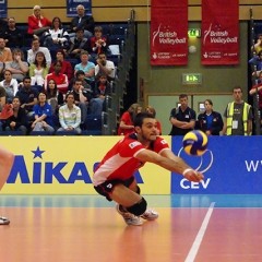 CEV Men's 2010 European League, Pool A, 3rd Leg, Great Britain 2 v 3 Romania, K2, Crawley, Sun 20th June 2010.