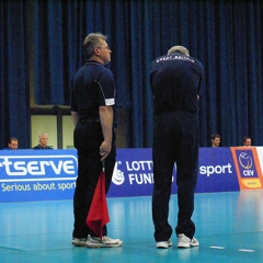 CEV Men's 2010 European League, Pool A, 3rd Leg, Great Britain 2 v 3 Romania (25-23, 15-25, 21-25, 25-22, 10-15), K2, Crawley, Sun 20th June 2010.