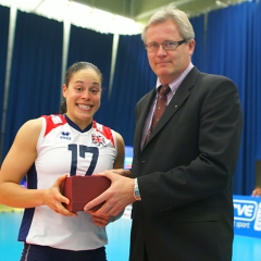 CEV Women's 2010 European League, Pool A, 3rd Leg, Great Britain 0 v 3 Bulgaria (13, 23, 14), K2, Crawley, Sun 20th June 2010.