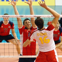 CEV Men's 2010 European League, Pool A, 5th Leg, Great Britain 0 v 3 Spain (12, 17, 22), Ponds Forge, Sheffield, Sun 4th July 2010.