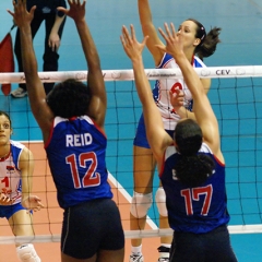 CEV Women's 2010 European League, Pool A, 5th Leg, Great Britain 0 v 3 Serbia (19, 20, 23), Ponds Forge, Sheffield, Sun 4th July 2010.