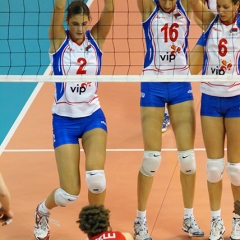 CEV Women's 2010 European League, Pool A, 5th Leg, Great Britain 0 v 3 Serbia (19, 20, 23), Ponds Forge, Sheffield, Sun 4th July 2010.