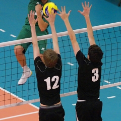 Sainsbury's UK Schools Games, Boys Volleyball Final, Northern Ireland v England North, Sun 5th Sep 2010, Northumbria University Sport Central, Newcastle