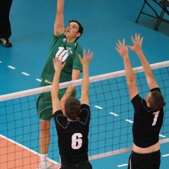 Sainsbury's UK Schools Games, Boys Volleyball Final, Northern Ireland v England North, Sun 5th Sep 2010, Northumbria University Sport Central, Newcastle